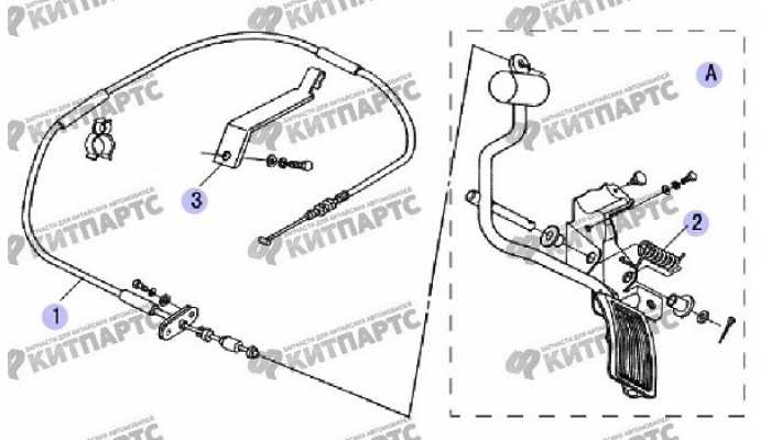 Педаль газа Great Wall Safe (SUV G5)