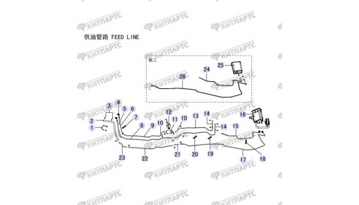Топливная система (Евро 3) Great Wall Hover