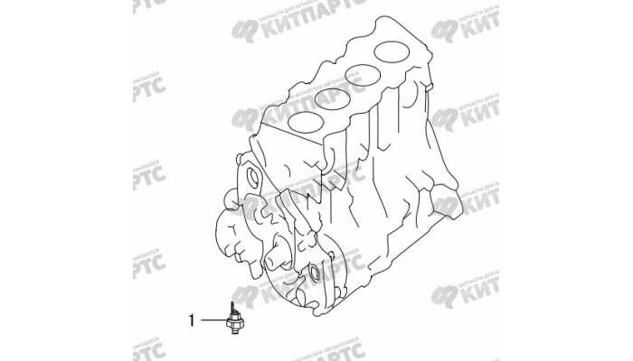 Датчик давления масла Great Wall